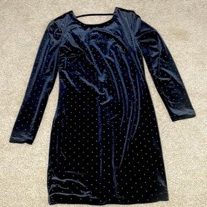 black and gold dress